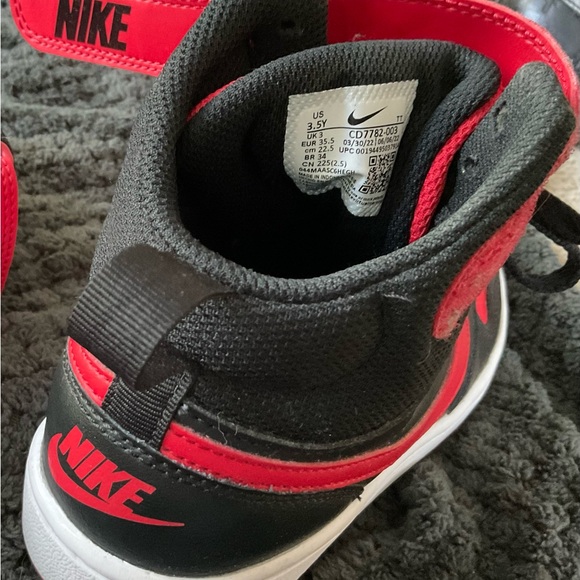 Nike court high top women's size 5 youth size 3 1/2 - Picture 5 of 8